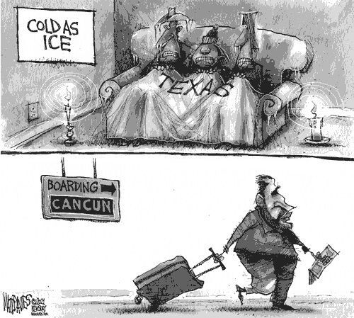 Editorial Cartoon: On vacation